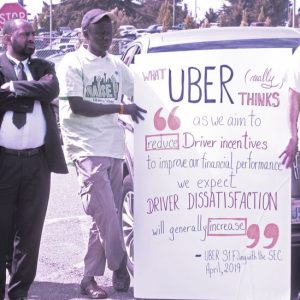 Ante el deterioro de sus ingresos: Choferes de Uber y Lyft en huelga durante San Valentín