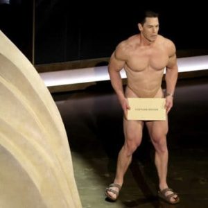 #SORPRENDENTE La verdad detrás del desnudo de John Cena en la ceremonia del Oscar