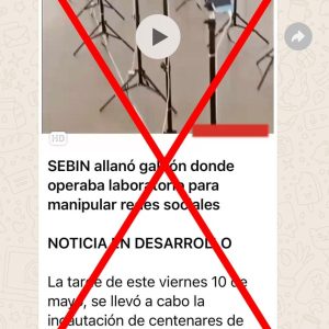 #POLEMICA Sebin allana galpón de presunto laboratorio de redes sociales