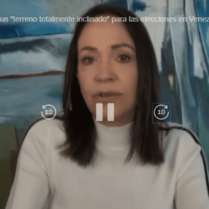 #VENEZUELA María Corina Machado denuncia por CNN que en Venezuela «No hay elecciones libres»