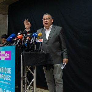 Enrique Márquez alertó amenazas a las presidenciales y propuso consulta para blindar el proceso