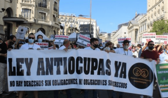 ¡Ley Anti-okupas Ya!