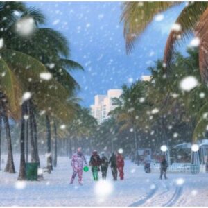 #PRONOSTICO Cuándo y dónde caerá nieve en Florida en este invierno 2024