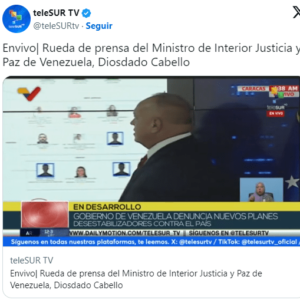 La nueva película chavista: Gobierno venezolano denuncia nuevos planes desestabilizadores en el país