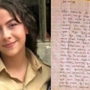 UN LLAMADO A TODA LA OPOSICIÓN:  Joven presa Mariana González «Me quitaron todo y, la verdad, yo no merezco esto»