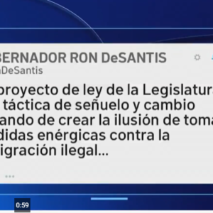 #EEUU Republicanos de Florida refutan iniciativa migratoria de DeSantis