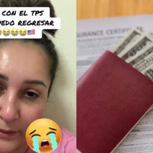 #DRAMA Salió de Estados Unidos con TPS y ya no pudo volver por un error en un formulario clave: “Allá tengo mi vida”