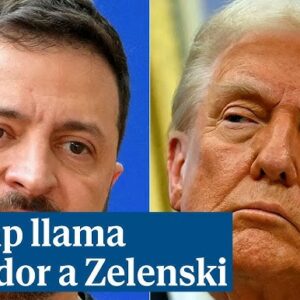 Trump llama «dictador» a Zelenski y amplía sus ataques contra Ucrania