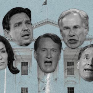 Gobernadores republicanos y democrátas: Entre la espada (estatal) y la pared (MAGA) frente a riesgos políticos en Trump 2.0