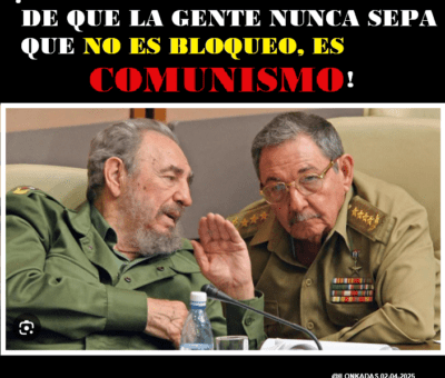 NO es Bloqueo, es COMUNISMO. Diferencia entre BLOQUEO y EMBARGO
