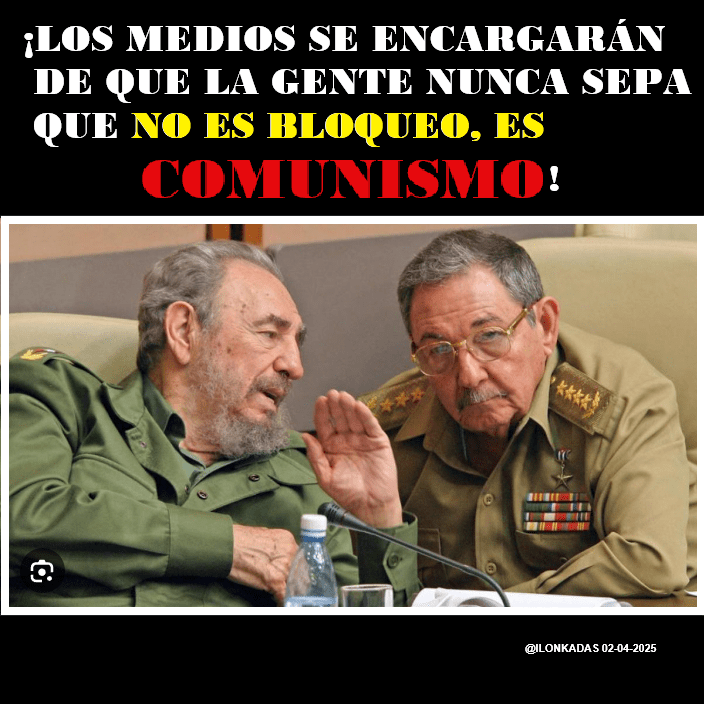 NO es Bloqueo, es COMUNISMO. Diferencia entre BLOQUEO y EMBARGO