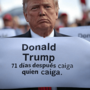 EDITORIAL CAIGA QUIEN CAIGA: Trump después de 71 días…