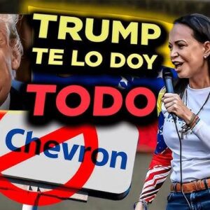 María Corina Machado hace campaña contra esfuerzo de Chevron por quedarse en Venezuela