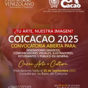Coicacao 2025 premiará el talento en chocolatería, fotografía, diseño y barismo