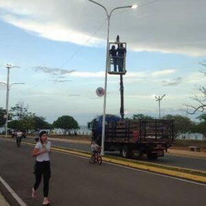 #ZULIA Alcaldía de Maracaibo avanza en un 80% con trabajos de recuperación en el parque Vereda del Lago
