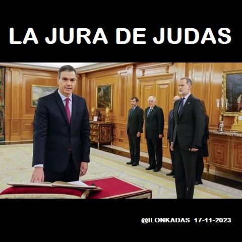 17-11-2023 SE CUMPLEN 2 AÑOS DE LA JURA DE JUDAS