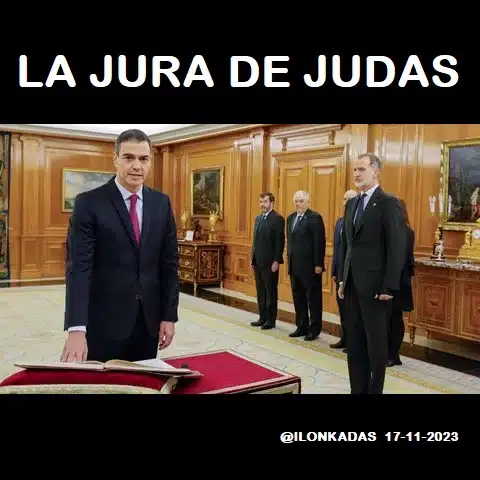 17-11-2023 SE CUMPLEN 2 AÑOS DE LA JURA DE JUDAS