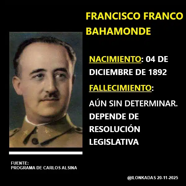 2025-11-20_FRANCISCO FRANCO_AÚN NO HA MUERTO