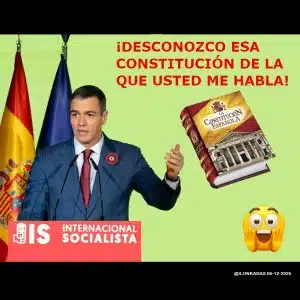 El Sanchismo es ¡Viva la Pepa!