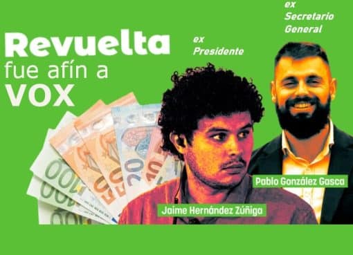 REVUELTA NO FORMABA PARTE DE VOX