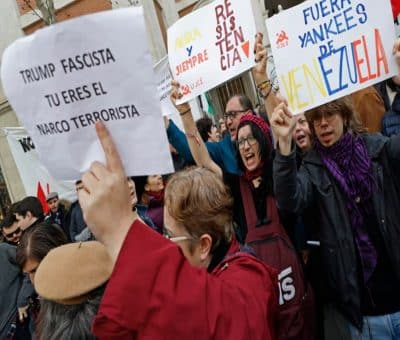 Sólo el 13.6% de los españoles considera que Trump actuó correctamente al intervenir en Venezuela