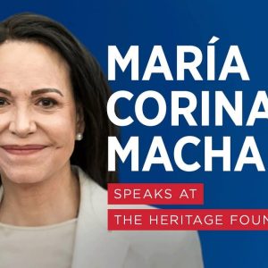 María Corina Machado defiende «desmantelar la estructura de terror» en Venezuela antes de celebrar nuevas elecciones