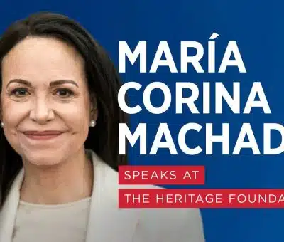 María Corina Machado defiende "desmantelar la estructura de terror" en Venezuela antes de celebrar nuevas elecciones