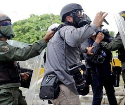 SNTP publica lista de los 24 periodistas detenidos en Venezuela