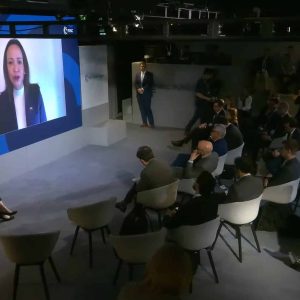 María Corina Machado pidió apoyo para finiquitar el desmantelamiento del crimen en Venezuela (+Video)