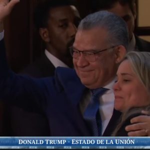 Trump recibió al opositor Enrique Márquez en el Capitolio de EEUU durante su Discurso sobre el Estado de la Unión (+Video)