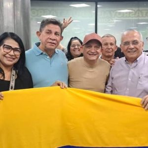 Eduardo Labrador tras llegar a su natal Maracaibo tras ser excarcelado (+Video)