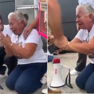 «Yo quiero ver a mi hijo»: madre rompe en llanto a las afueras de El Helicoide (+Video)