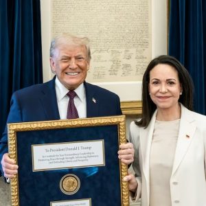 María Corina Machado mantuvo una reunión privada con Donald Trump en la Casa Blanca