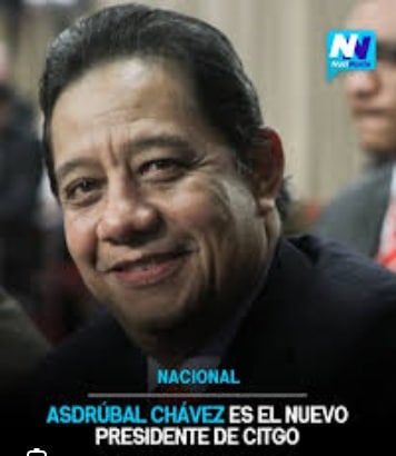 16-03-2026_Asdrúbal José Chávez Jiménez (PSUV), presidente de 3 filiales de PDVSA en EE. UU.: PDV Holding Inc., Citgo Holding Inc. y Citgo Petroleum Corp_Primo hermano de Chávez