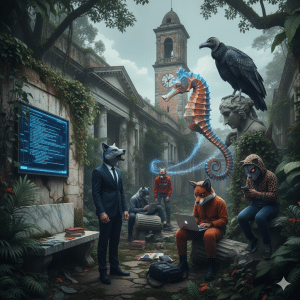 Sapiens in the Burrow: Why Are We Giving Up on Being Human? by Gustavo Añez Serpa y Dayana Duzoglou