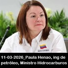 11-03-2026_Paula Henao, ingeniero de petróleo, nueva ministra de Hidrocarburos