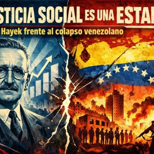 LA “JUSTICIA SOCIAL” ES UNA ESTAFA: UNA MIRADA DESDE HAYEK Y LA EXPERIENCIA VENEZOLANA. Por Gervis Medina