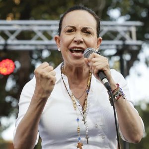 María Corina Machado llama a convocar elecciones «lo antes posible» en Venezuela: «Nadie puede dudar de que hay una falta absoluta»