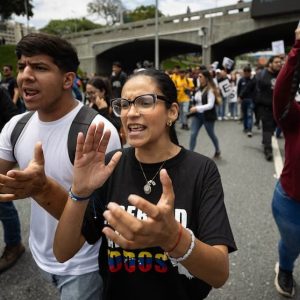 Estudiantes y activistas venezolanos exigieron justicia por la muerte del preso político Víctor Quero Navas