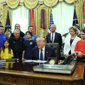 Donald Trump elogió a María Corina Machado desde el Despacho Oval (VIDEO)