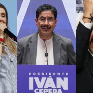 Colombia elige un nuevo presidente. La contienda se reduce a tres bandas: quienes abogan por la paz mediante el diálogo y quienes claman por las armas contra los narcotraficantes y las guerrillas.