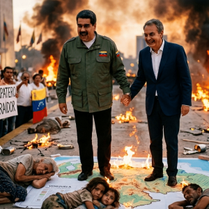 «Cajón de Sastre» Maduro ahogaba a Venezuela, Zapatero le tendía la mano. Crónica de una hipocresía con nombre propio. Por José Luis Ortiz Güell