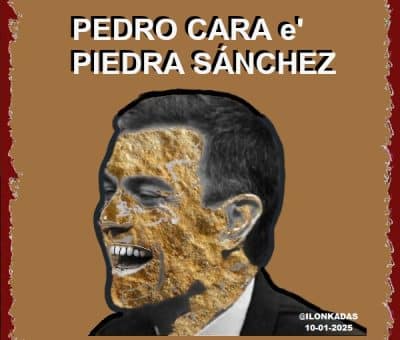 ¿Qué más tiene que pasar para que Pedro Sánchez convoque elecciones generales? PEDRO CARA e' PIEDRA SÁNCHEZ