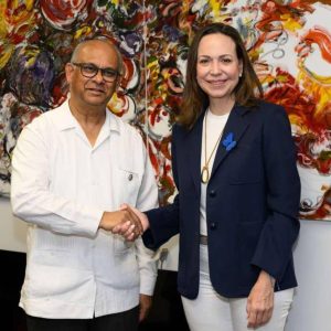 María Corina Machado sostuvo productiva reunión con el secretario general de la OEA