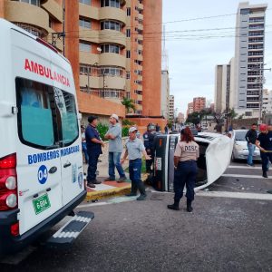 MUNICIPIO MARACAIBO | Espantoso choque en 5 de Julio con la 3F dejó una mujer herida