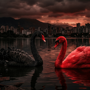 Los cisnes rojos