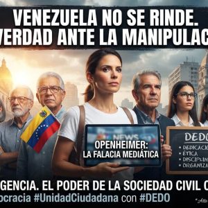 Ricardo Ojeda Salazar | Posición Ciudadana Ante la Distorsión Mediática: La Verdad sobre Venezuela y el Rol de la Sociedad Civil