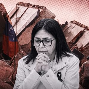 Delcy se precipita en las encuestas tras los terremotos