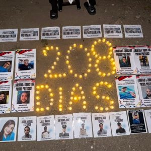 Familiares realizaron nueva vigilia en El Rodeo I por la libertad inmediata de los presos políticos