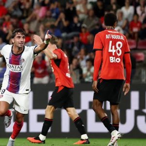 Doblete de Ferran salva el empate del PSG ante el Rennes